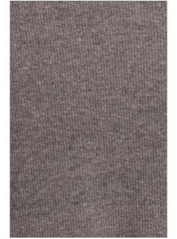 M818 Megzta suknelė su nuleistais pečiais - grey melange