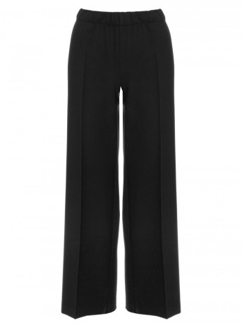 M570 Creased Leg Trousers - black