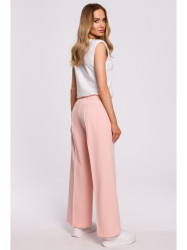 M570 Creased Leg Trousers - powder