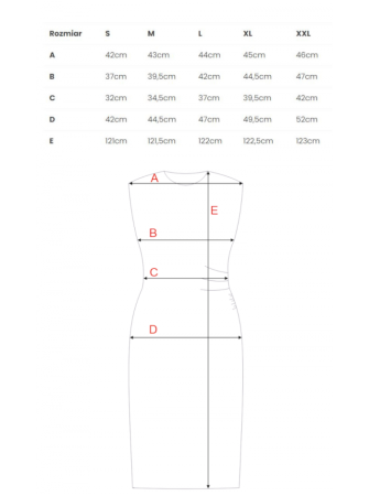 S382 Midi suknelė be rankovių - juoda