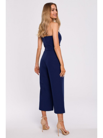 M571 Strapless Jumpsuit - navy blue