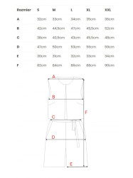 M574 Double Layered Sleeveless Romper - powder