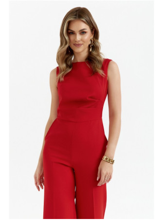 S115 Plataus kirpimo kombinezonas - raudona