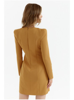 M755 Modeliuojanti suknelė - cinnamon