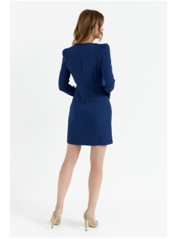 M755 Modeliuojanti suknelė - tamsiai mėlyna