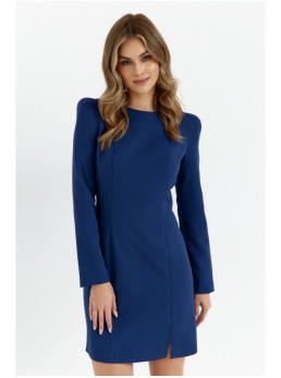 M755 Modeliuojanti suknelė - tamsiai mėlyna