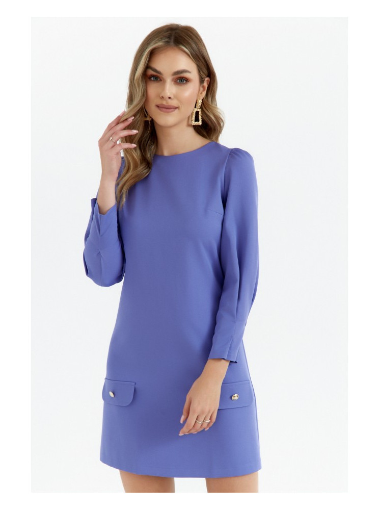 .K148 Trapecijos formos suknelė - light purple