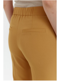 .K055 Slim silueto kelnės - cinnamon