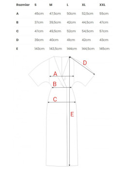 .K163 Ilga suknelė - raudona