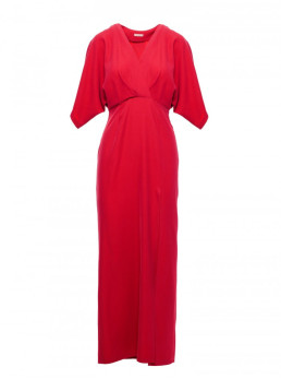 .K163 Ilga suknelė - raudona