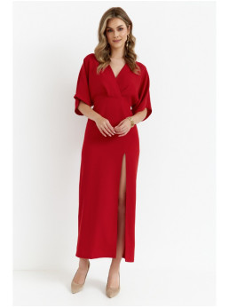 .K163 Ilga suknelė - raudona