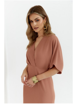 .K163 Ilga suknelė - rožių