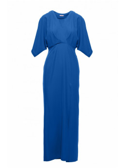 .K163 Ilga suknelė - mėlyna