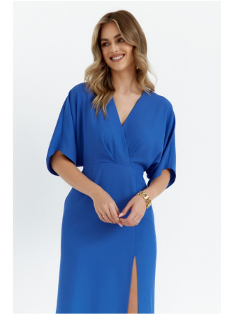 .K163 Ilga suknelė - mėlyna