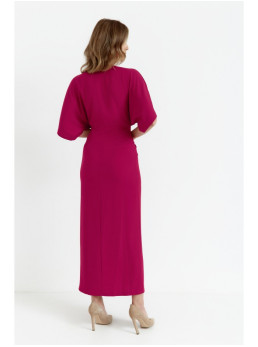 .K163 Ilga suknelė - slyvų