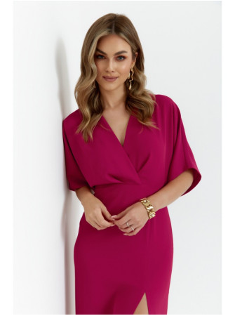 .K163 Ilga suknelė - slyvų