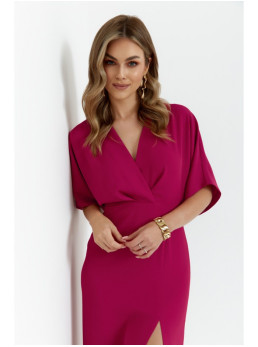 .K163 Ilga suknelė - slyvų