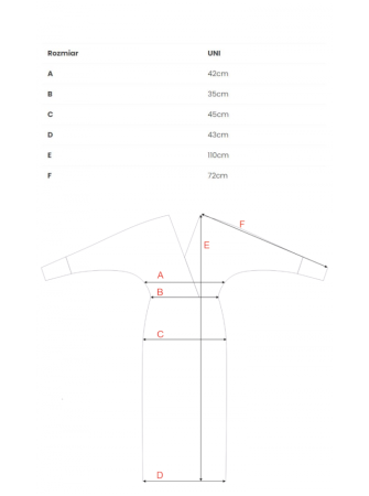 M810 Megztinis-suknelė su V formos iškirpte - ruda