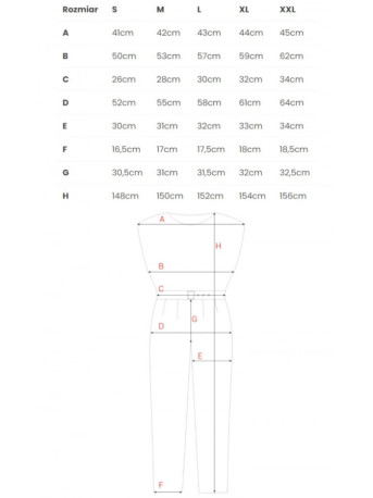 S259 Sleeveless jumpsuit with padded shoulders - black