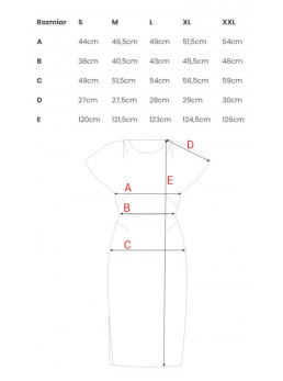 S398 Pieštuko silueto suknelė su skeltuku - dangaus mėlyna