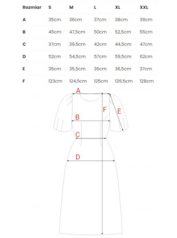 S399 Sukurta suknelė pūstomis rankovėmis - levandų