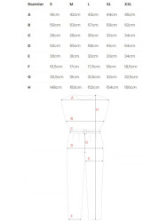 S259 Sleeveless jumpsuit with padded shoulders - green