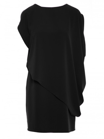 S262 Layered dress - black