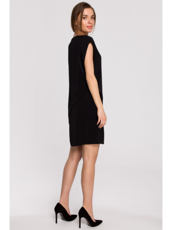 S262 Layered dress - black