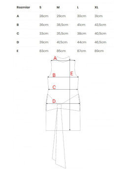 M841 Mini suknelė su raišteliais priekyje - turkio