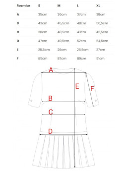 M842 Džinsinė suknelė su klostėmis - šviesiai mėlyna