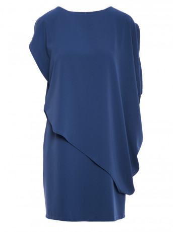 S262 Layered dress - blue