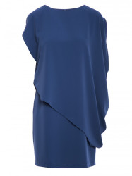 S262 Layered dress - blue