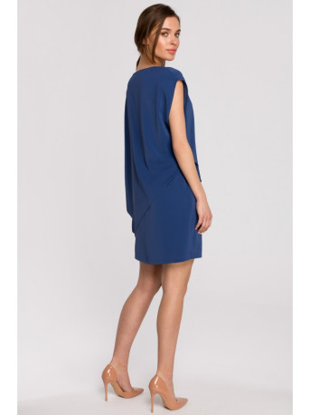 S262 Layered dress - blue