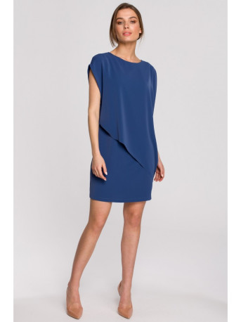 S262 Layered dress - blue