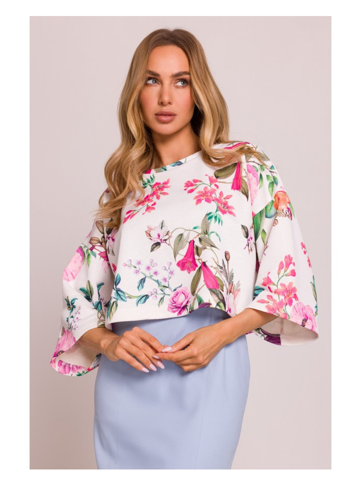 M844 Margaspalvis trumpintas topas (2 modelis) - spalva