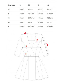 M849 Figūrą pabrėžianti mini suknelė su raštu - spalva