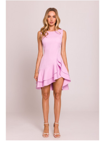 M850 Siaučiama mini suknelė - candy pink