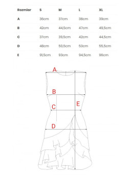 M850 Suknelė mini su raukiniais - juoda