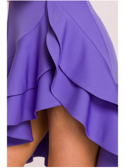 M850 Mini suknelė su raukiniais - light purple