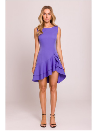 M850 Siaučiama mini suknelė - light purple