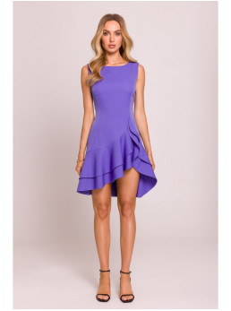 M850 Siaučiama mini suknelė - light purple