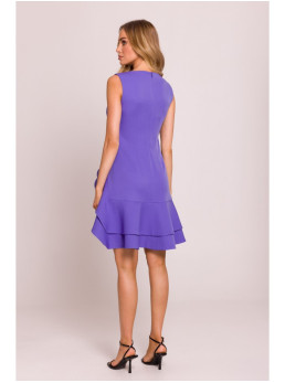 M850 Mini suknelė su raukiniais - light purple