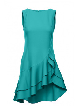 M850 Mini suknelė su raukiniais - turkio