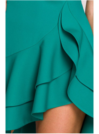 M850 Mini suknelė su raukiniais - turkio