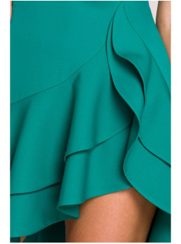 M850 Mini suknelė su raukiniais - turkio