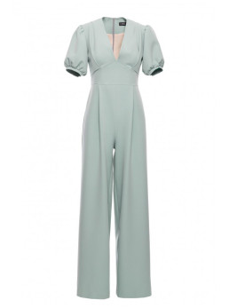 M852 Pūstų rankovių kombinezonas - mėtinė