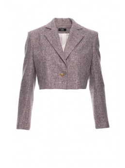 M853 Trumpas švarkas - grafito