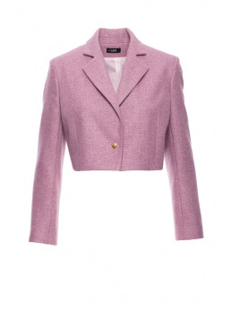 M853 Trumpas švarkelis - marsala