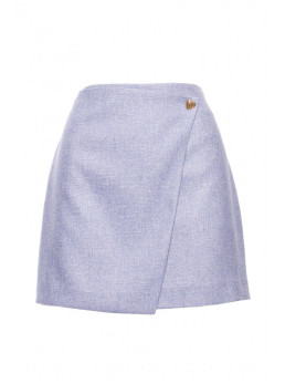 M854 Mini sijonas - šviesiai mėlyna