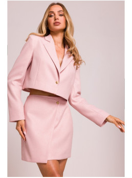 M854 Mini sijonas - persikinė